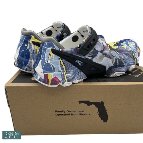 CrossKix 2.0 Graffiti B Water Shoes Unisex Slip On Fishing/Beach NEW~NIB!! main image 5
